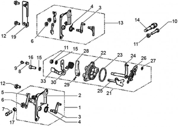 Motor Durchflussregler - Classic 400 422ccm 4T 2V AC 2014- MBX000T58RC001005