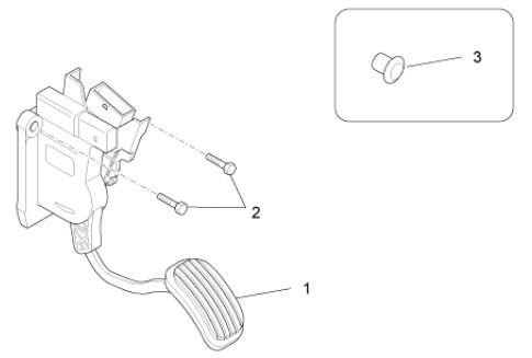 Bowdenzüge Gaspedal - Porter Maxxi D120 Diesel 1200ccm 4T LC 2013- ZAPS90DK