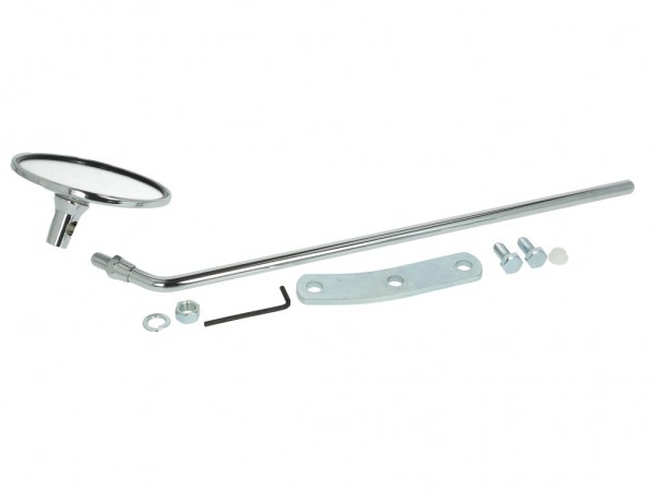 Spiegel, links + rechts, chrom