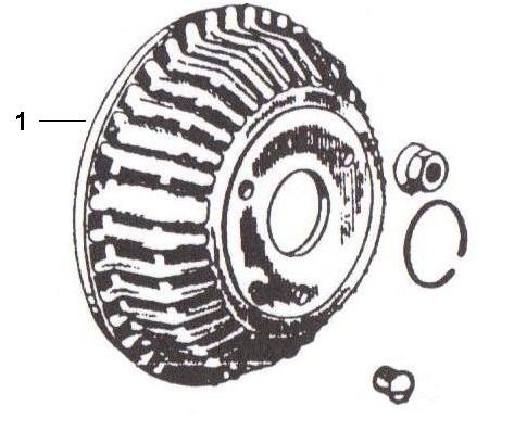 Radaufhängung Bremstrommel hinten - Ape Car 220ccm 2T AC 1985- AF4T