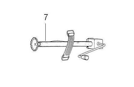 Fahrgestell Wagenheber - Ape TM 220ccm 2T AC 1982-1983 ATM1T