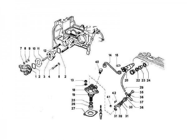 Motor Ölpumpe - Calessino 422ccm 4T LC 2013- ZAPT2D4MC