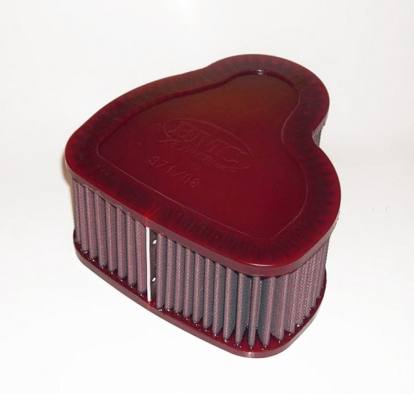 BMC Luftfiltereinsatz, FM371/08 standard, rot, auswaschbar