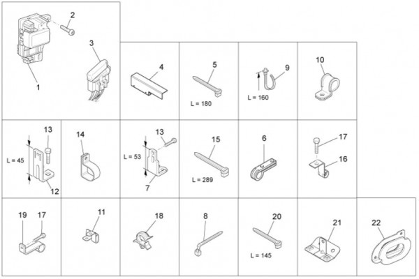 Elektrische Anlage Bauteile elektrische Anlage - Porter Maxxi Multitech 1300ccm 4T LC 2014- ZAPS90R