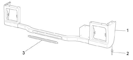 Fahrgestell Hinterabdeckung - Ape Mix 50ccm 2T AC 2013- ZAPC80000