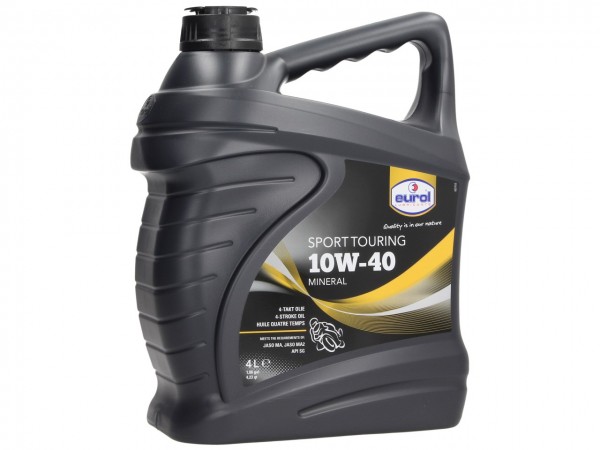 Eurol Motoröl 4 Takt, 10W/40, mineralisch, 4 l