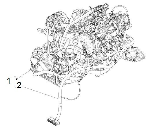Motor Motor - Porter D120 Diesel 1300ccm 4T LC 2013- ZAPS90CK