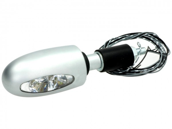 Kellermann LED Blinker, BL 1000, vorne, Stahl, 12 V, chrom, matt, E-geprüft
