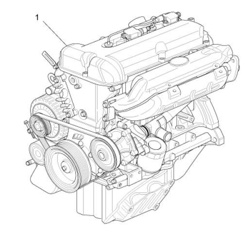 Motor Motor - Porter Maxxi Multitech 1300ccm 4T LC 2011- ZAPS90RJ