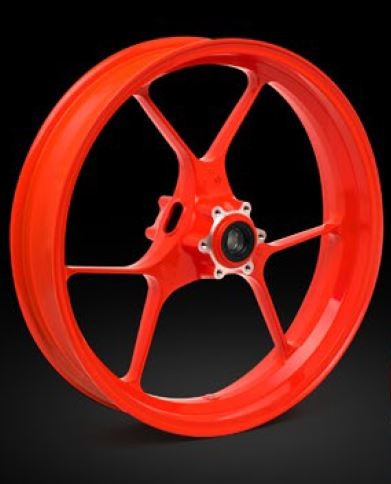 Felge, vorne, rot, 17 Zoll