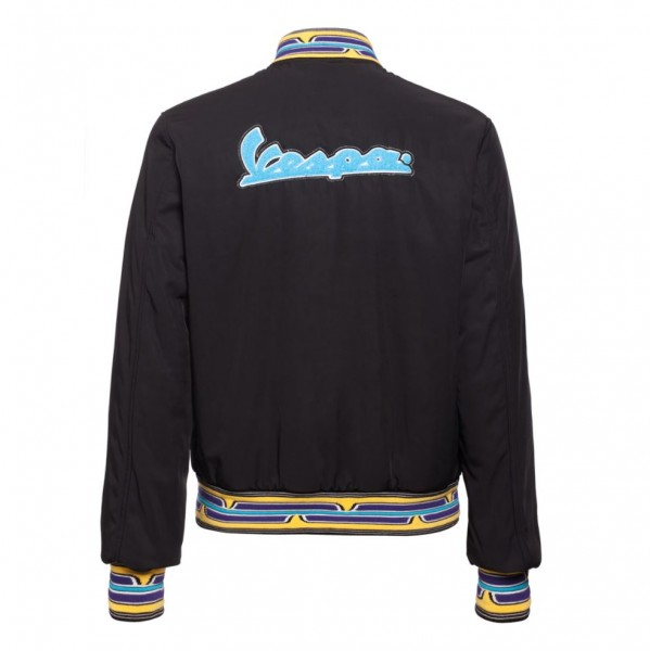 Vespa V-Stripes, Jacke, Herren, Größe: XL, schwarz
