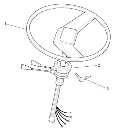 Lenker Lenkrad - Ape TM 703 mit Lenkrad 220ccm 2T AC 2008-2016 ZAPT10000
