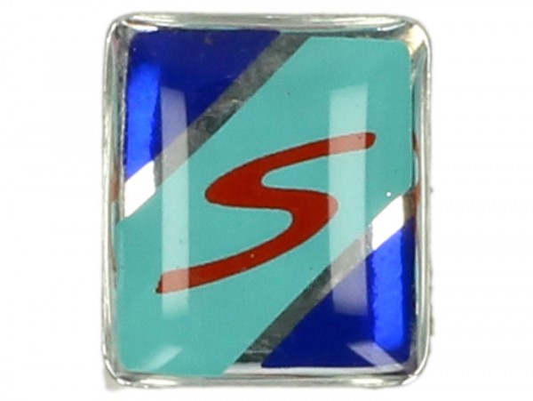 Dekor, S, blau, grün, rot