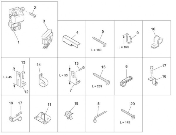Elektrische Anlage Bauteile elektrische Anlage - Porter Maxxi D120 Diesel 1200ccm 4T LC 2011- ZAPS90