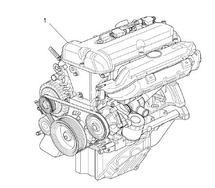 Motor Motor - Porter Multitech 1300ccm 4T LC 2010- ZAPS90VJ