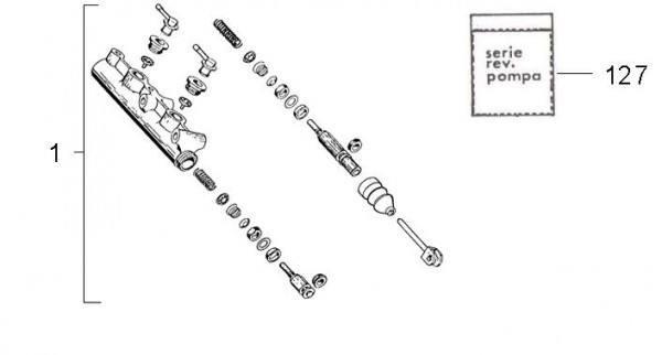 Bowdenzüge Radbremszylinder - Vespa Commercial 175ccm 2T AC 1967-1974 AD2T
