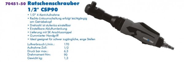 Econ Ratschenschrauber, 1/2 Zoll