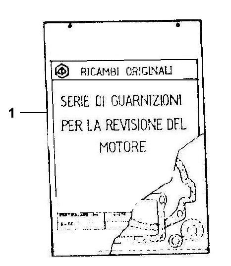 Motor Motordichtsatz - Ape 190ccm 2T AC 1970- MPV1T