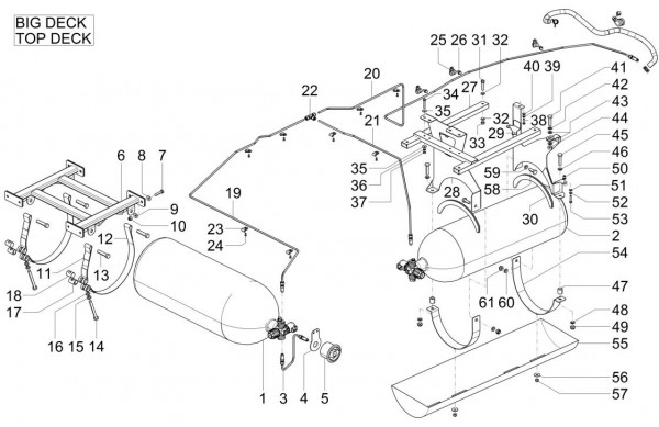 Lenker Armaturenbrett - Porter Multitech 1300ccm 4T LC 2016-