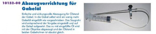 Econ Gabelwerkzeug, Absaugvorrichtung