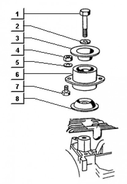 Motor Zylinderkopf I - Ape TM 703 Diesel mit Lenkrad 422ccm 4T AC 1997-2004 ZAPT10000