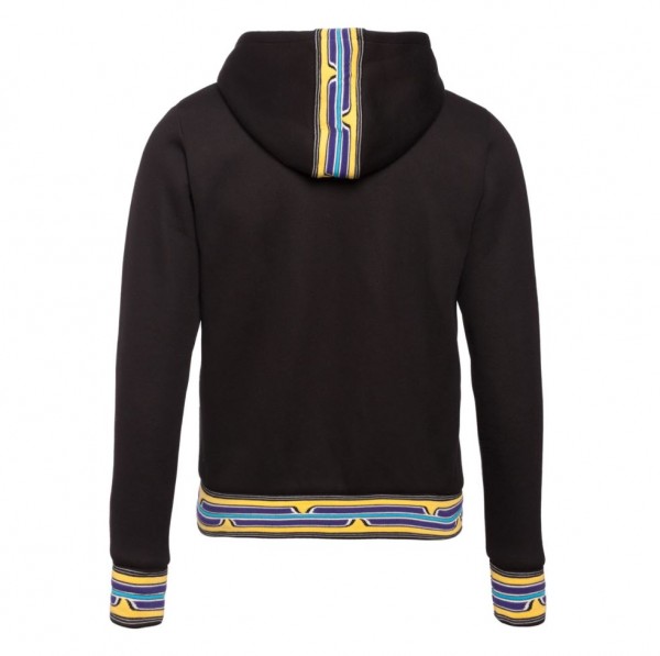 Vespa V-Stripes, Sweat Shirt Jacke, Herren, Größe: XXL, schwarz