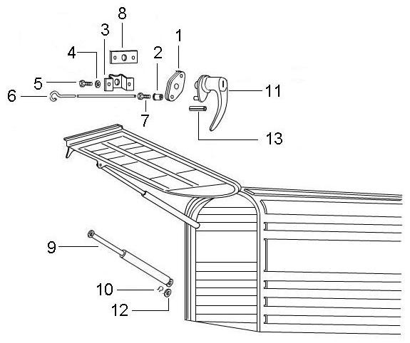 Fahrgestell Klappe hinten (Kastenwagen) - Ape Mix 50ccm 2T AC 2009- ZAPC80000