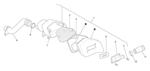 Motor Sekundärluftsystem - Ape Mix 50ccm 2T AC 2017- ZAPC80000