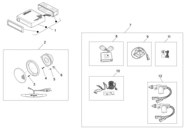 Zubehör Zubehör - Porter Maxxi Multitech 1300ccm 4T LC 2013- ZAPS90RJ