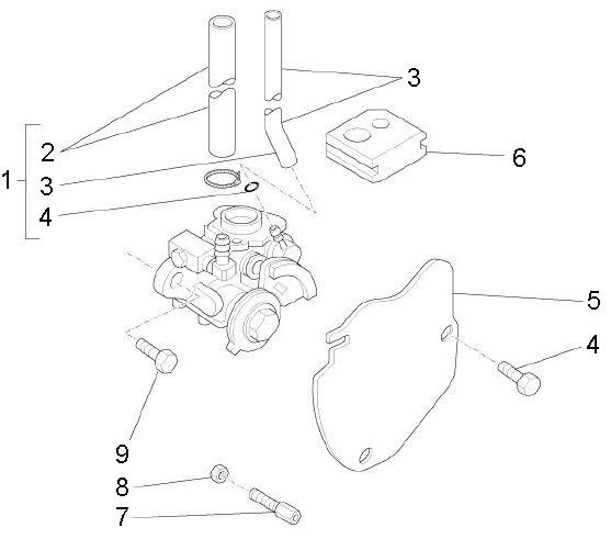 Motor Ölpumpe - Ape Mix 50ccm 2T AC 2013- ZAPC80000