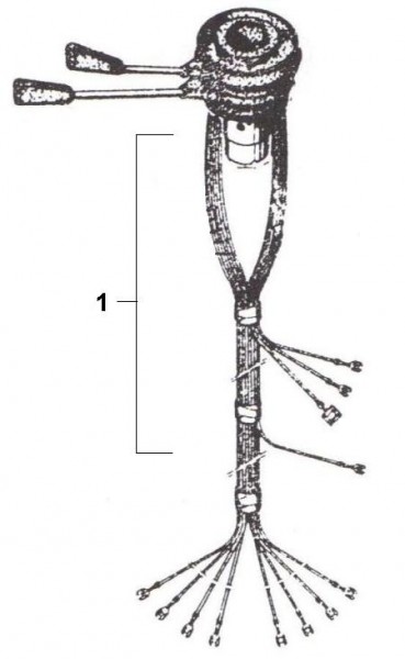 Elektrische Anlage Schalter - Ape 190ccm 2T AC 1970- MPV1T