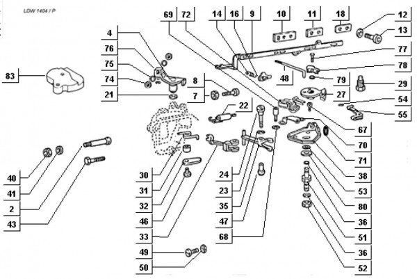 Bowdenzüge Bowdenzüge II - Porter Porter Diesel 1400ccm 4T LC 1998-2004 ZAPS85000007