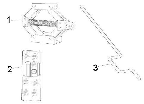 Fahrgestell Werkzeug - Ape Mix 50ccm 2T AC 2013- ZAPC80000
