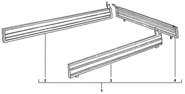Fahrgestell Bordwände - Porter Porter Diesel 1400ccm 4T LC 1998-2004 ZAPS85000007