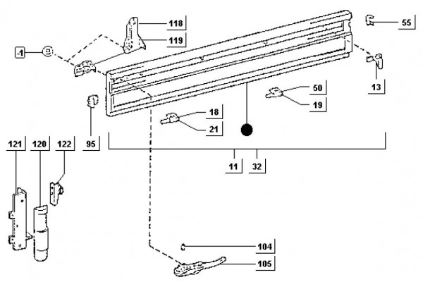 Fahrgestell Bordwände II - Porter Porter Diesel 1400ccm 4T LC 1998-2004 ZAPS85000004