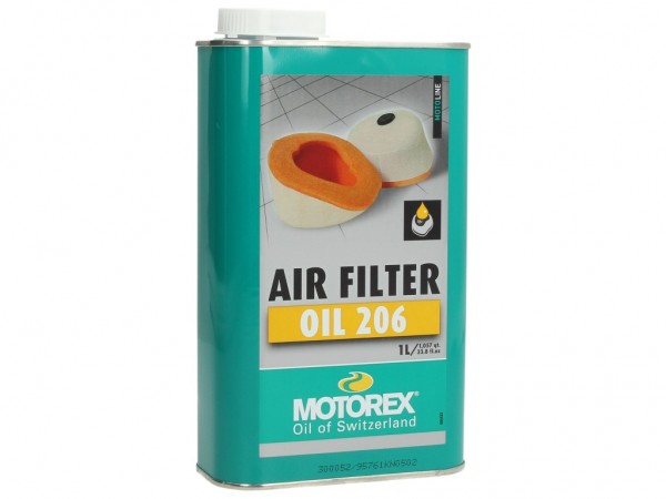 Motorex Luftfilteröl, Air Filter Oil 206, 1 l, VE 12