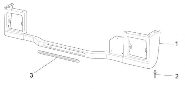Fahrgestell Hinterabdeckung - Ape Mix 50ccm 2T AC 2015- ZAPC80000