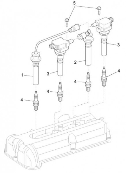Elektrische Anlage Zündung - Porter Maxxi Multitech 1300ccm 4T LC 2010- ZAPS90RJ