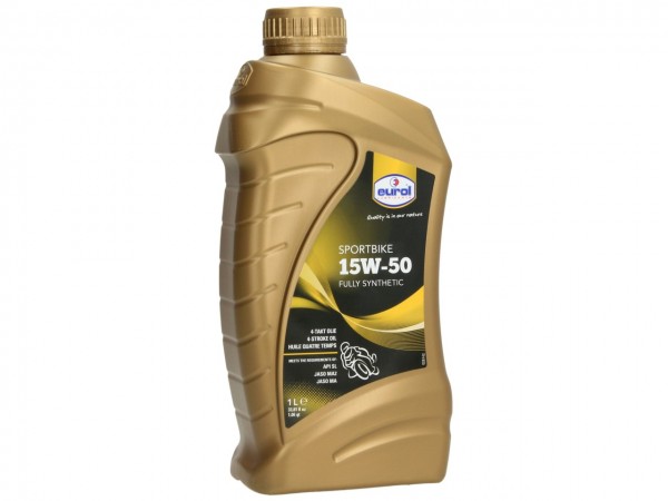Eurol Motoröl 4 Takt, 15W/50, Eurol Sportbike SAE, vollsynthetisch, 1 l