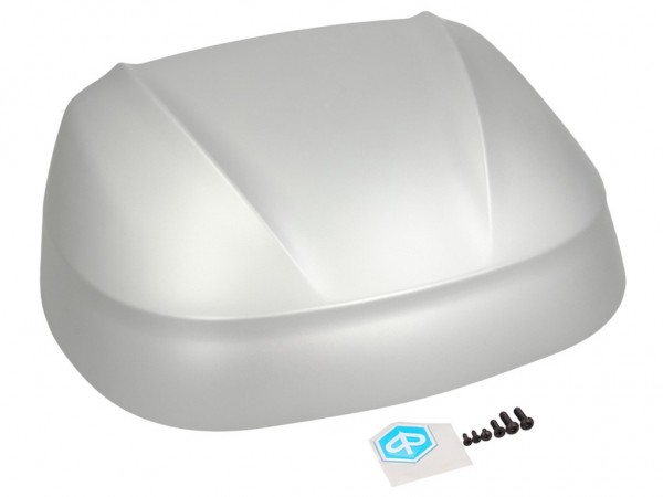 Top Case Deckel, silber, H4_grau matt 760/B