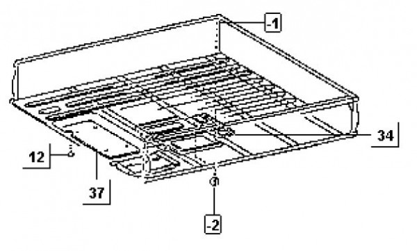Fahrgestell Schalldämmung - Porter Porter Diesel 1400ccm 4T LC 1998-2004 ZAPS85000004