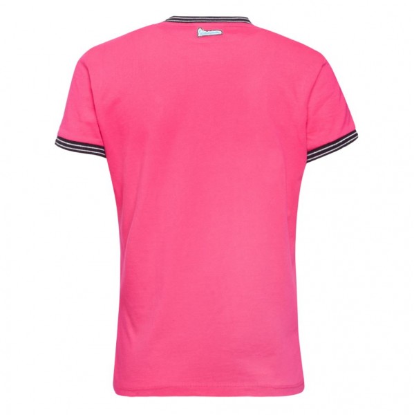 Vespa V-Stripes, T-Shirt, Damen, Größe: L, fuchsia