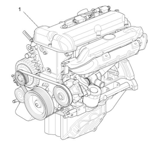 Motor Motor - Porter Maxxi Multitech 1300ccm 4T LC 2014- ZAPS90DJ