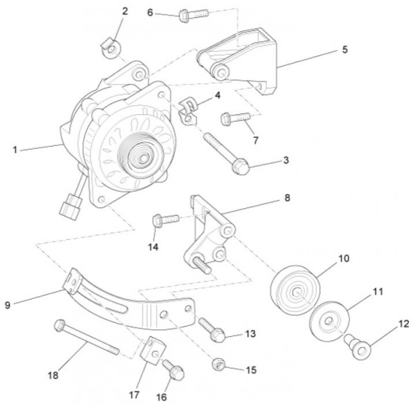 Motor Lichtmaschine - Porter Maxxi Multitech 1300ccm 4T LC 2014- ZAPS90RJ