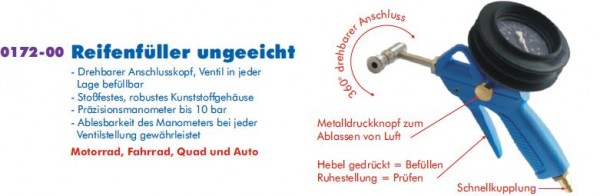 Econ Luftdruckprüfgerät, ungeeicht