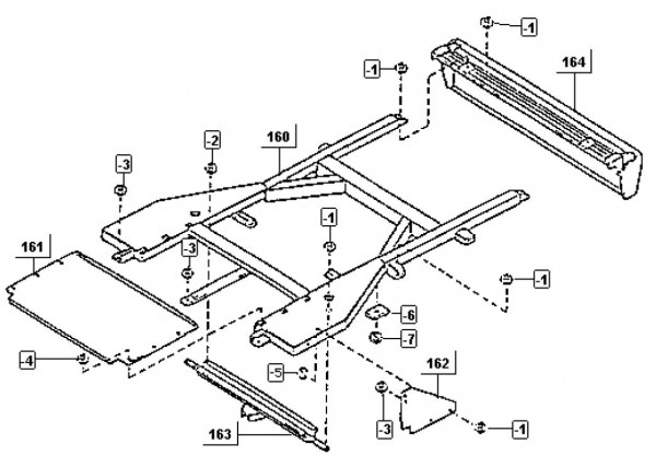 Fahrgestell Ladefläche II - Porter Porter Diesel 1400ccm 4T LC 1998-2004 ZAPS85000007