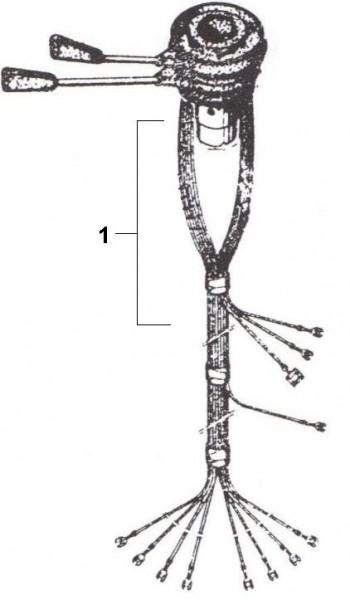 Elektrische Anlage Schalter - Ape Poker 422ccm 4T AC 1993- M4R4T