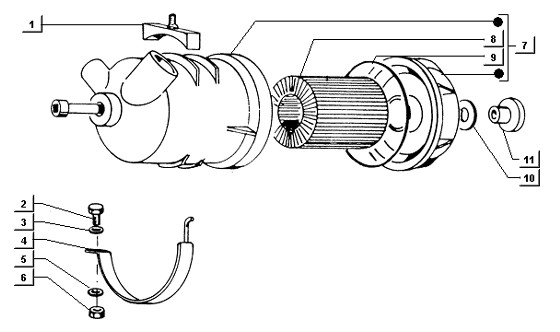 Motor Luftfilter - Ape TM 422ccm 4T LC 2013- ZAPT1000000001001