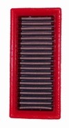 BMC Luftfiltereinsatz, FB167/01 standard, rot, auswaschbar