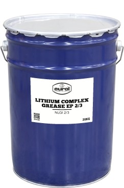 Eurol Schmierfette / Schmieröle, NLGI 2/3, Eurol Lithium Complex EP 2 Plus, 20 kg, Temperaturbereich